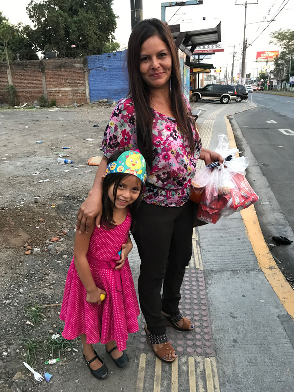 Araceli Ramos Bonilla with her daughter Alexa